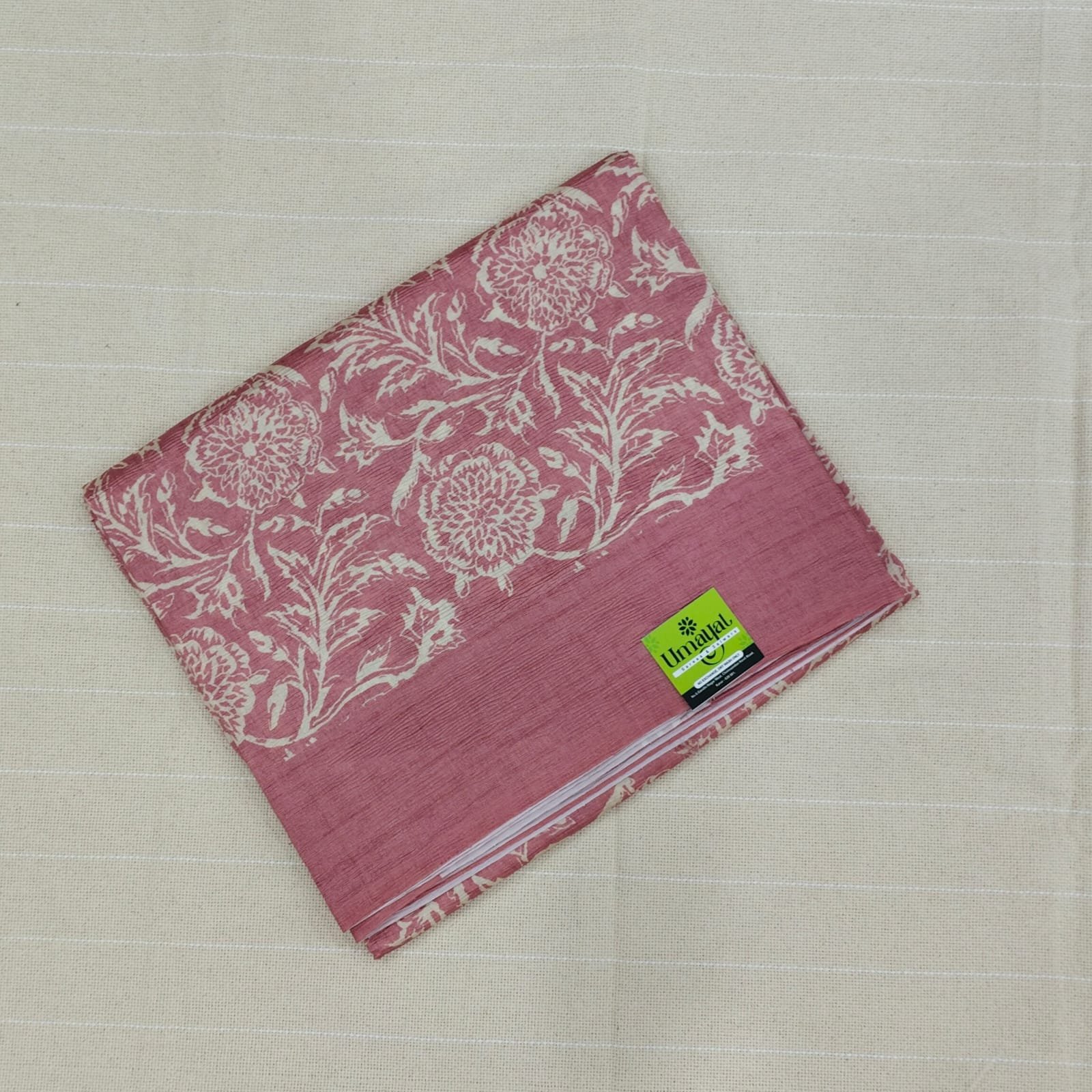 Crush Tassar Saree 