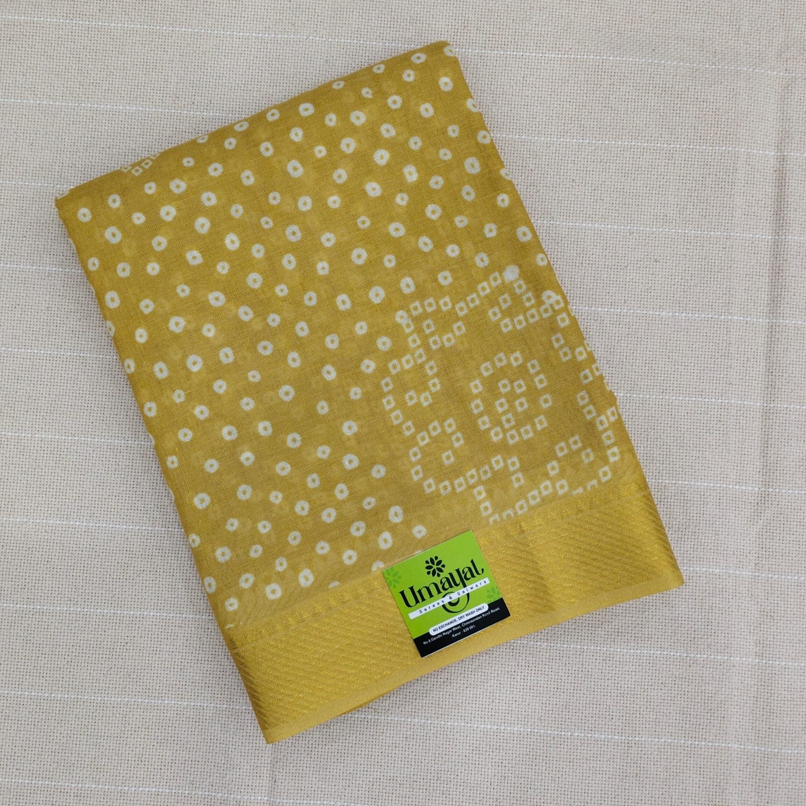 Linen Cotton Saree